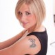 Girl with tattoo