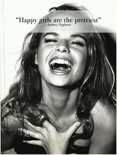 happy girls are prettiest